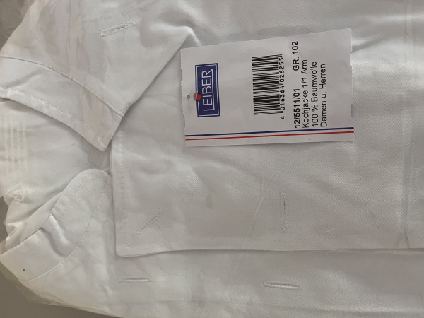 Kochjacke Größe 102