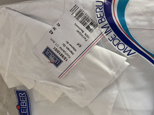 Kochjacke Damen Größe 36 Herren Größe 42